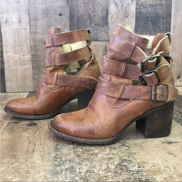 Freebird Rollin/Rolln by Steven Leather Boots 7 - Picture 3 of 12